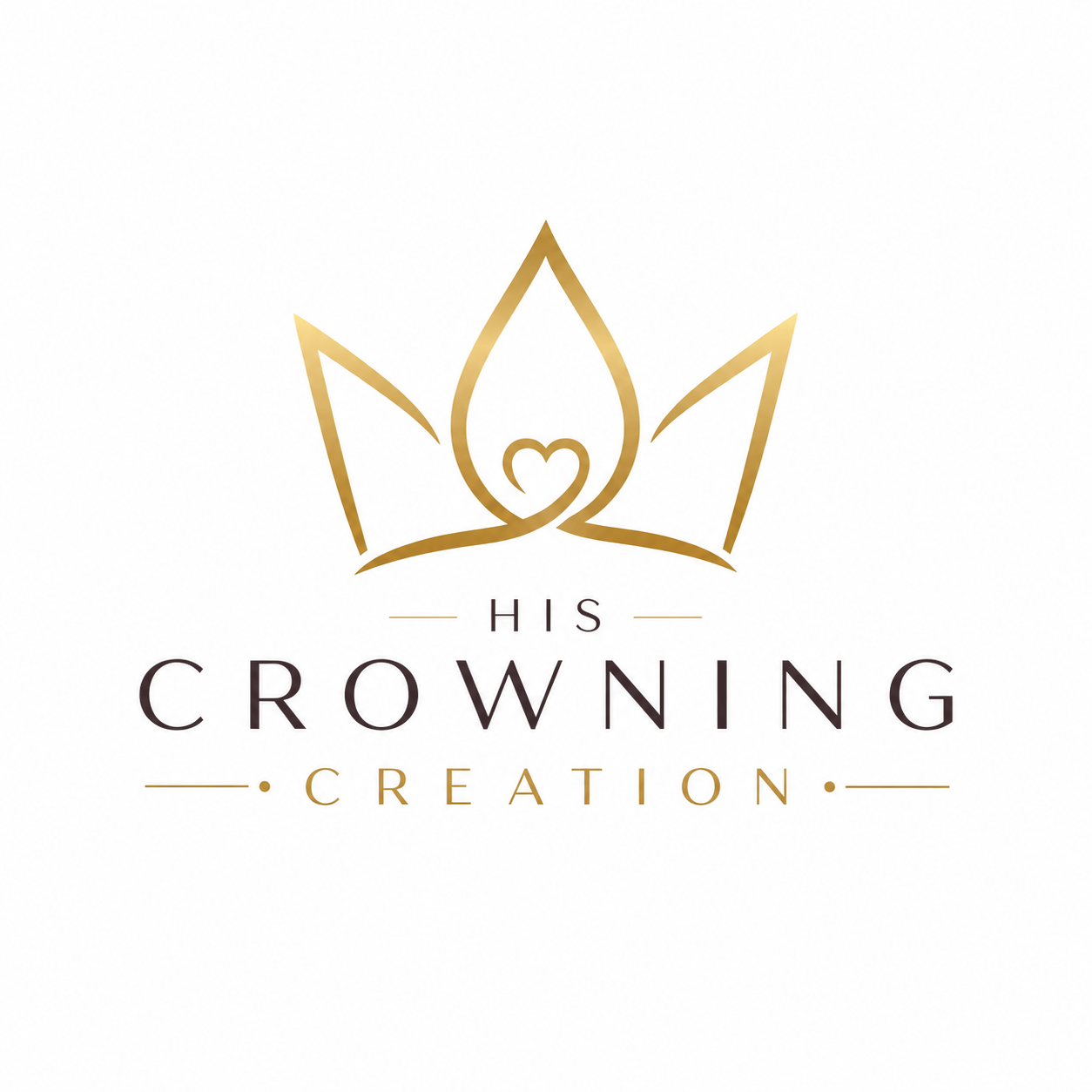 His Crowning Creation logo